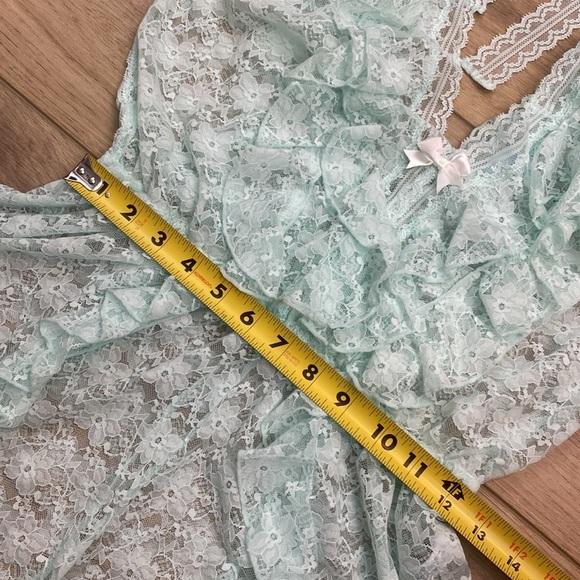 Betsey Johnson Lingerie Lace Romper‎ Coquette - Picture 10 of 11